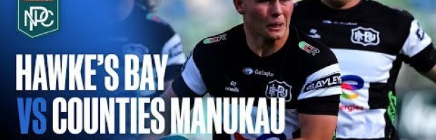 VIDEO HIGHLIGHTS: Hawke's Bay v Counties Manukau