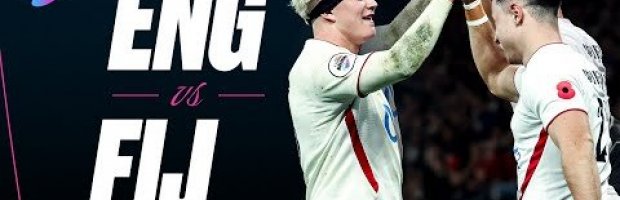 VIDEO HIGHLIGHTS: England v Fiji
