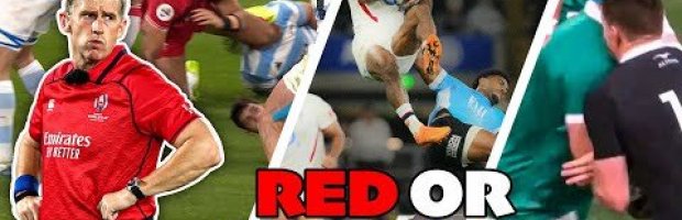 What happens if you kick a rugby player in the face? | Whistle W