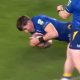 Charlie Tector over the line for Leinster