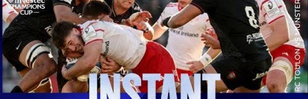 RC Toulon v Munster Rugby | Investec Champions Cup Highlights