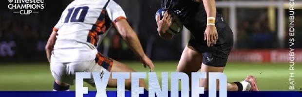 HIGHLIGHTS | Bath Rugby v Edinburgh Rugby