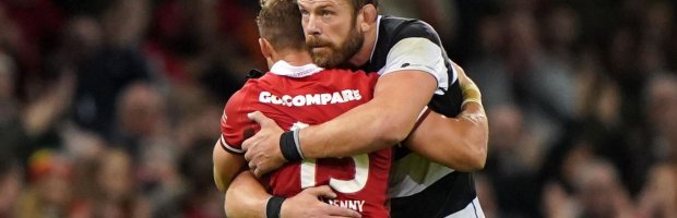 Wales-Leigh-Halfpenny-hugs-Barbarians-Alun-Wyn-Jones