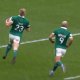 Watch as Tommy O'Brien scores Ireland's 2nd try