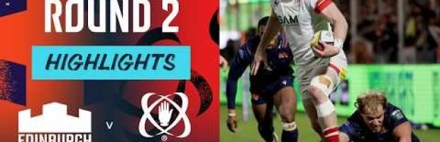 Edinburgh v Ulster | Highlights | Round 2 | URC 2025/26