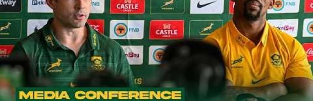 Springbok Coaches Felix Jones and Mzwandile Stick share their th
