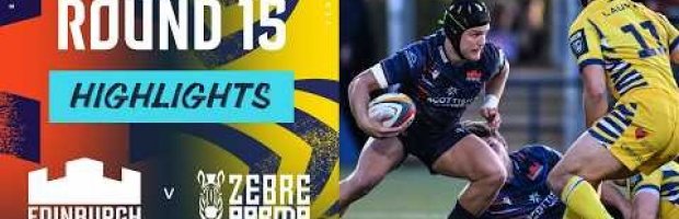 Edinburgh v Zebre Parma | Highlights