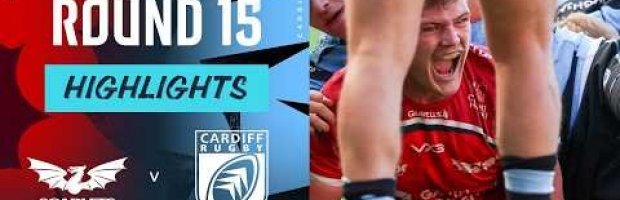 VIDEO HIGHLIGHTS: Scarlets v Cardiff Rugby