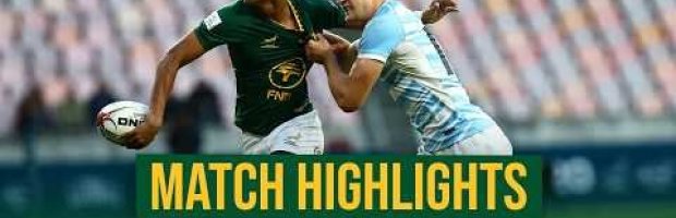 Junior Springboks vs Argentina | U20 Rugby Championship | Highli