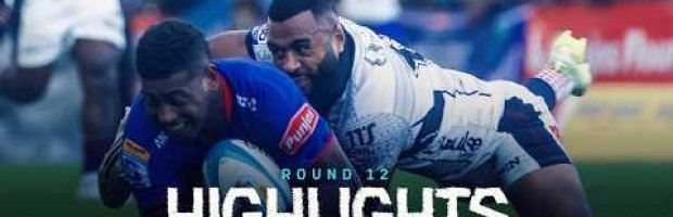 FIJIAN DRUA v HIGHLANDERS | Rd 12 Highlights
