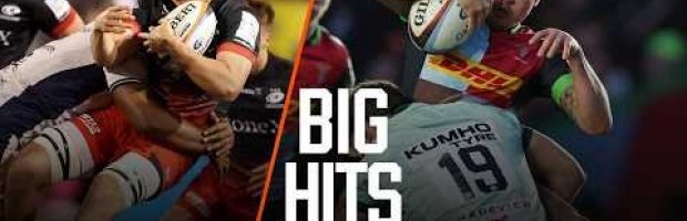 Watch the biggest hits out of PREM Rugby so far this season