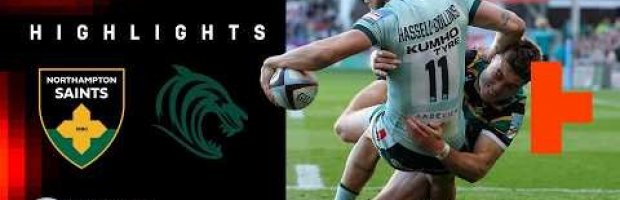 Northampton Saints vs Leicester Tigers | Gallagher PREM Rugby Hi