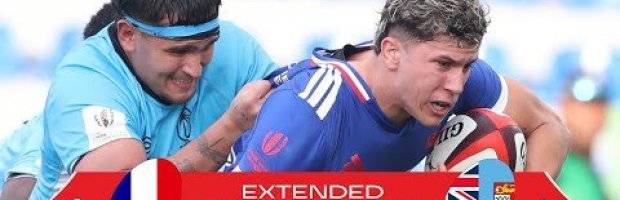 France v Fiji | World Rugby Junior Championship 2026 | Extended 