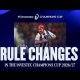 Investec Champions Cup 2026/27 Rule Changes