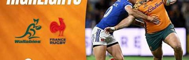 Wallabies v France Highlights | Nations Championship 2026 | Roun