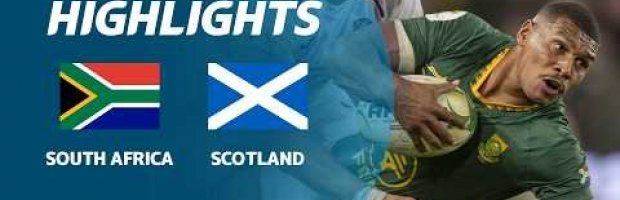 South Africa v Scotland | Match Highlights