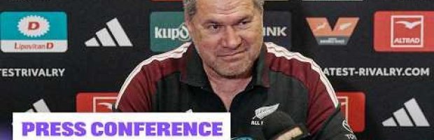 All Blacks Reveal Team to Take on Stormers | Press Conference (C