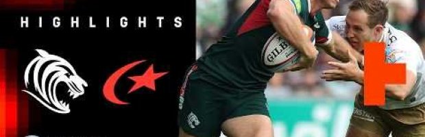Leicester Tigers vs Saracens | Gallagher PREM Rugby Highlights
