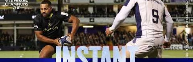 Bath v Montpellier H&eacute;rault Rugby | Investec Champions Cup Insta